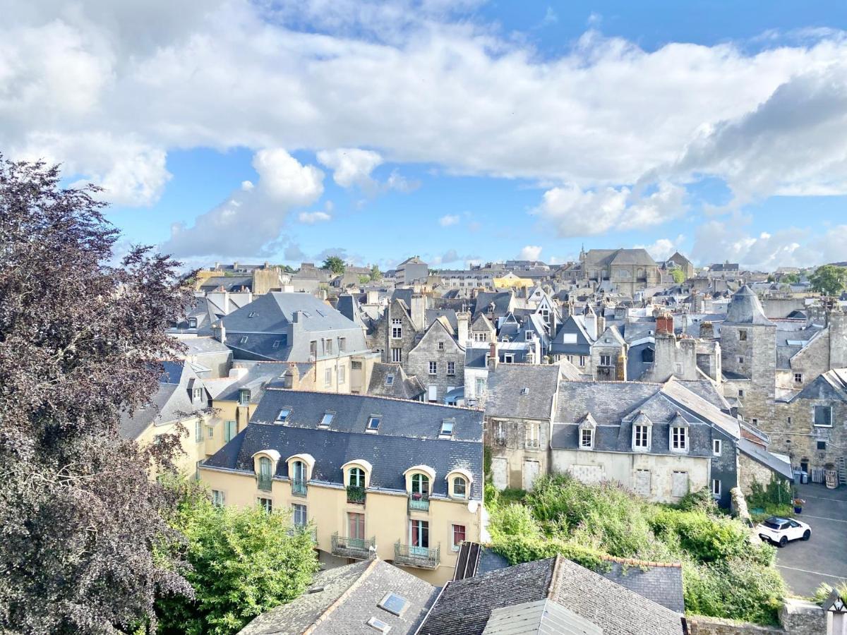 Le Nid Des Quais - Vue Panoramique Au Coeur De La Ville - Wifi - Entree Autonome Quimper Exterior foto